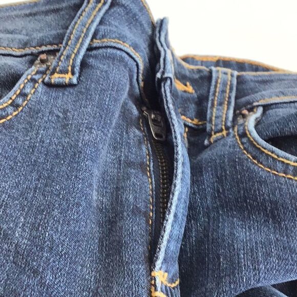 CARMAR Blue Bell Bottom Denim Jeans New Size 24 - Picture 5 of 11